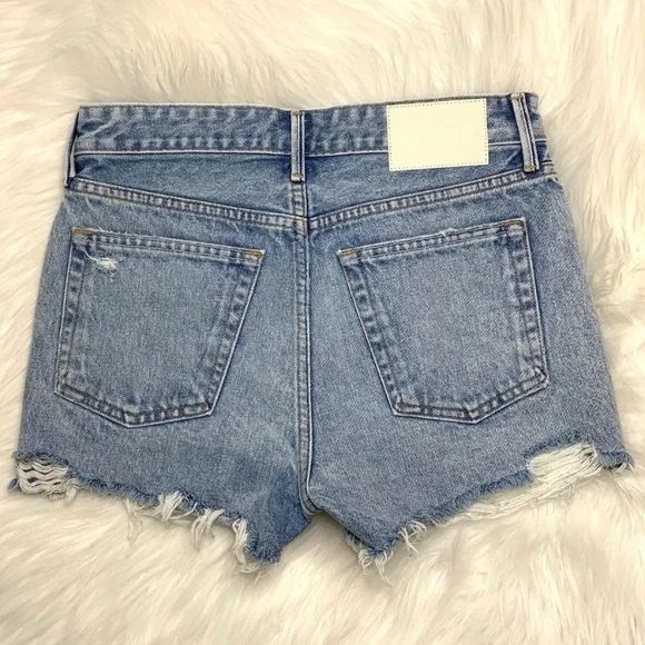 GRLFRND Helena High Rise Cut Off Shorts in NEWPORT SIZE 25 - Picture 10 of 12